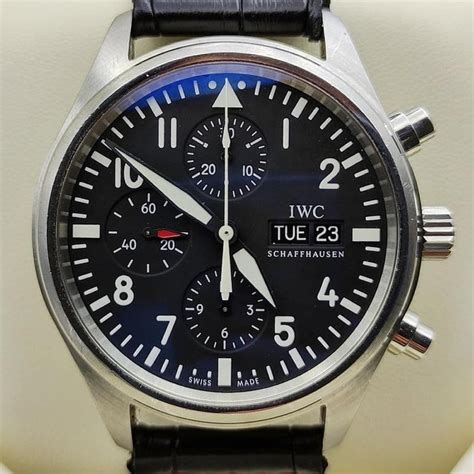 iwc fliegeruhr spitfire|iwc automatic spitfire case.